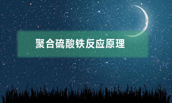 聚合硫酸鐵反應(yīng)原理(聚合硫酸鐵的應(yīng)用過程)