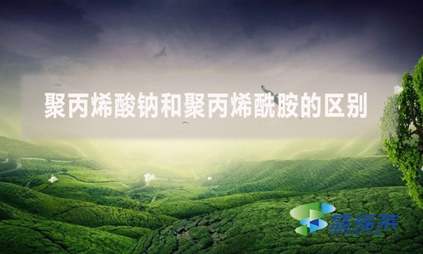 聚丙烯酸鈉和聚丙烯酰胺的區(qū)別？